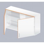 Шкаф навесной ЛАБ-1200 НШс (с суш. стеллажом для посуды)