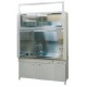 Шкаф вытяжной с 2 мойками для мытья глуб. 280 мм 1800ШВМд-2гм (Durkon с борт)