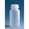 Бутылка широкогорлая, 100 мл, пластиковая PE-LD, с завинчивающейся крышкой PE-LD (139493) (Vitlab)