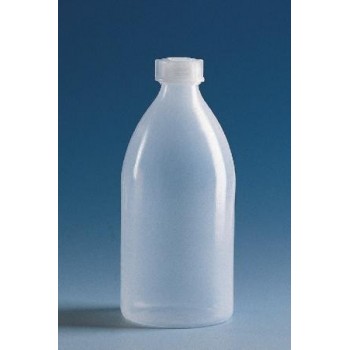купить Бутылка узкогорлая круглая,1000 мл, пластиковая PE-LD, с завинчивающейся крышкой PE-LD (138793) (Vitlab) цена
