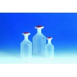 Бутыль узкогорлая, с пробкой NS 14/23, 100 мл, пластиковая PP (100394) (Vitlab)