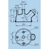 Крышка универсальная PZ 300 с вакуумным уплотнением (Кат. № 632 611 349 514) Крышка универсальная PZ 300 с вакуумным уплотнением (Кат. № 632 611 349 514)