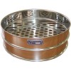 Сито лабораторное металлическоеС30/100 (перфорир. полотно, квадр. ячейка 20 мм, нерж. сталь)