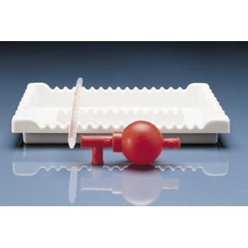 купить Лоток глубокий для пипеток длиной от 120 мм, пластиковый PVC (80996) (Vitlab) цена